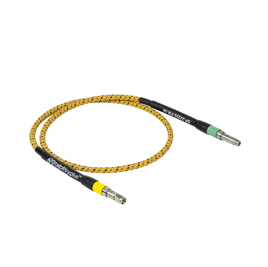 2.4mm Female to 2.92mm Male StabilityPlus Microwave Cable
