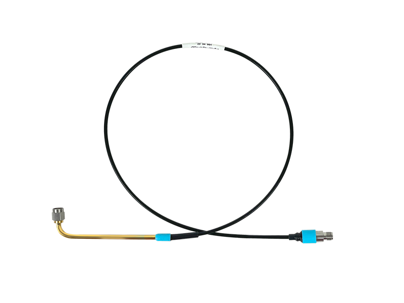 1.85mm Female to 1.85mm Male (Extended 90) StabilityWafer Microwave Cable Assemblies
